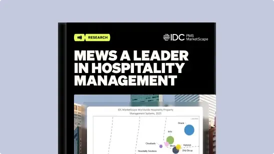 2025 IDC MarketScape for Worldwide Hospitality PMS