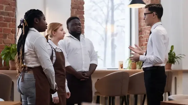What is hotel staff training