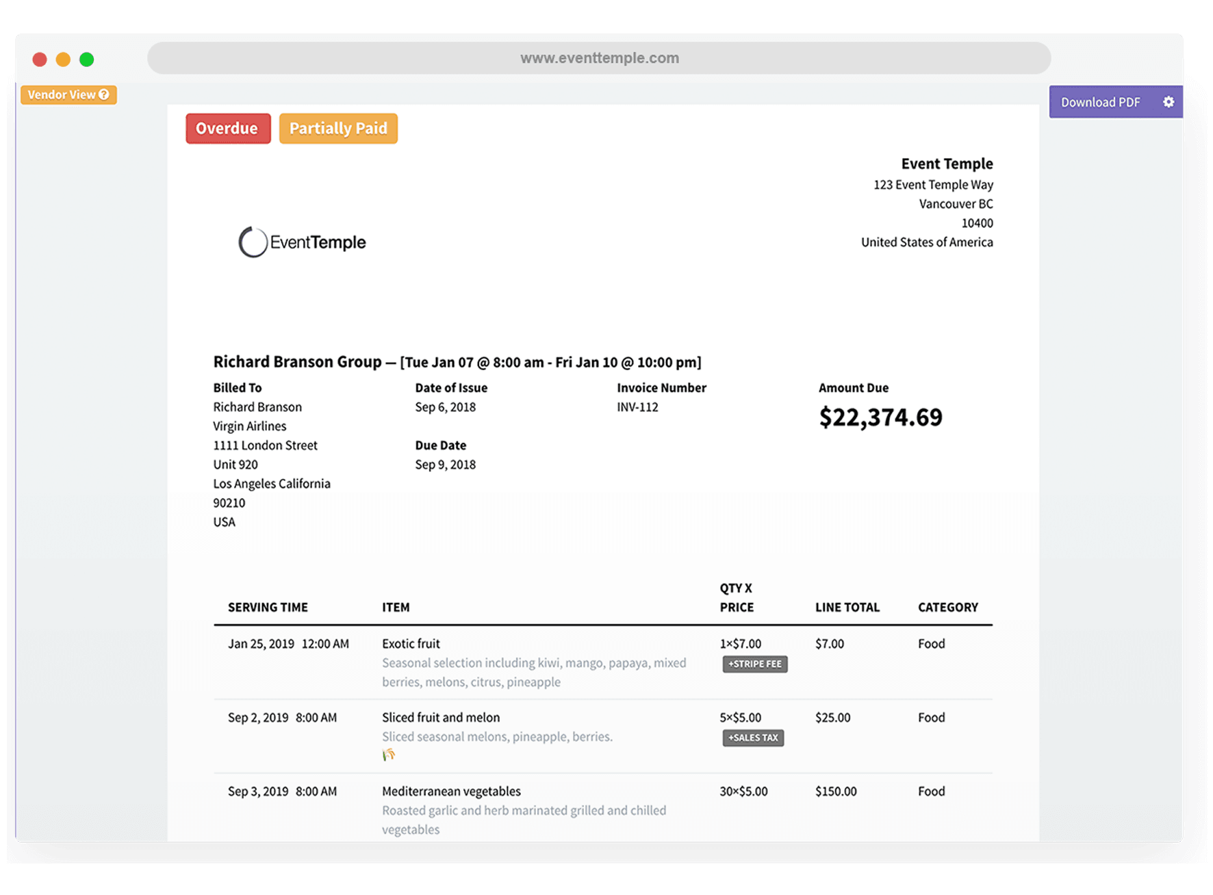 Event Temple product image 4