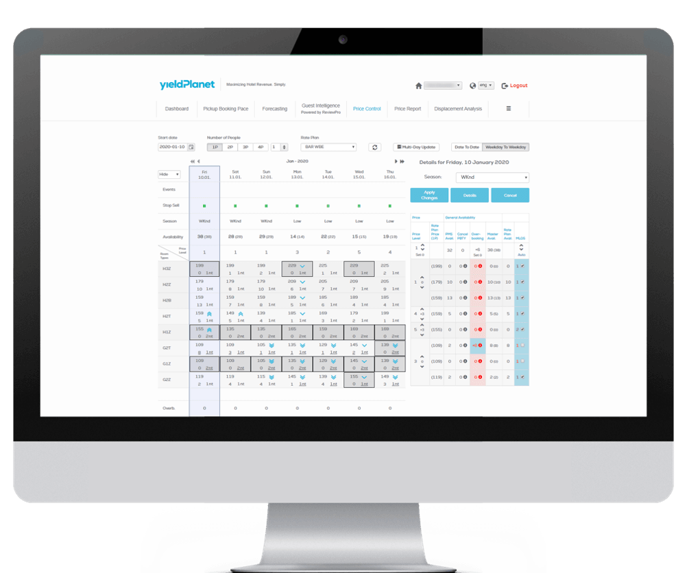 YieldPlanet Price Optimizer RMS product image 1