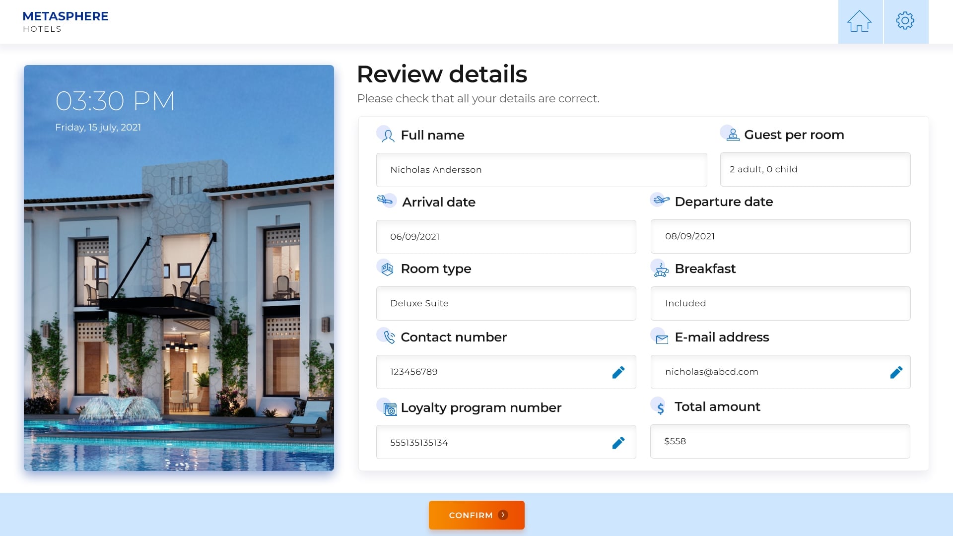 Metasphere Self Check-In Hub product image 4