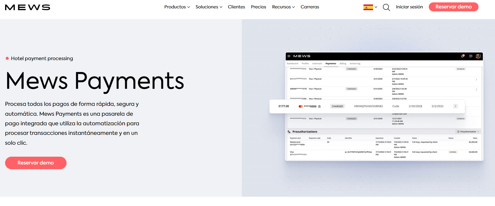 mews payments