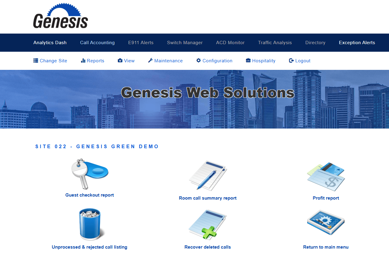 Genesis Call Accounting product image 2