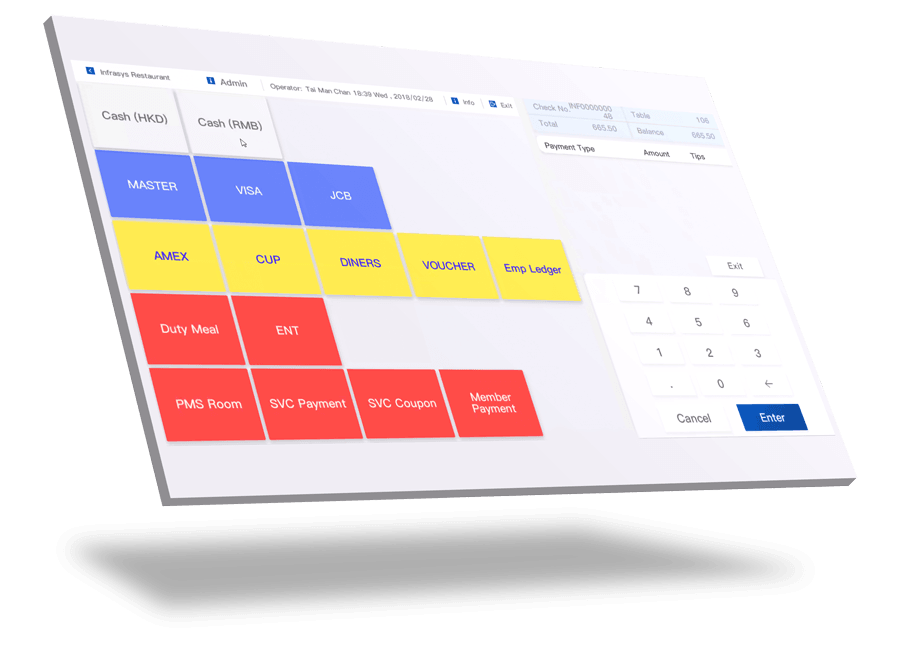 Infrasys Cloud POS product image 2
