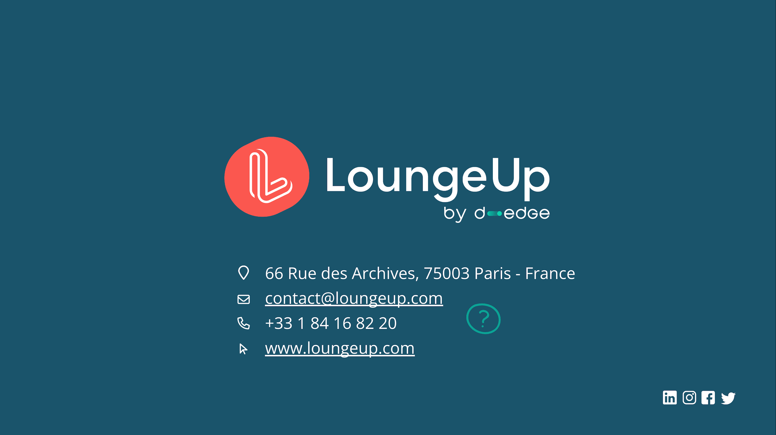 LoungeUp by D-EDGE product image 6