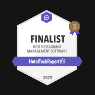 Auszeichnung für die beste Restaurant Management Software 2025 Logo