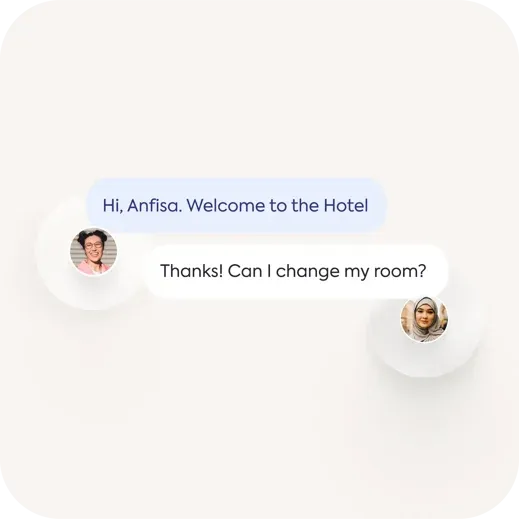 Connect with guests