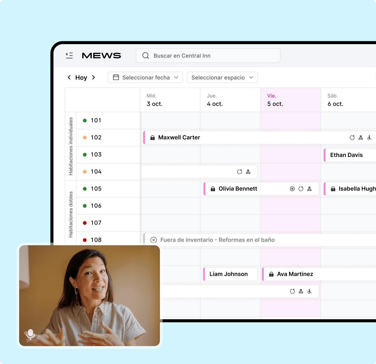 Mews University Cabecera