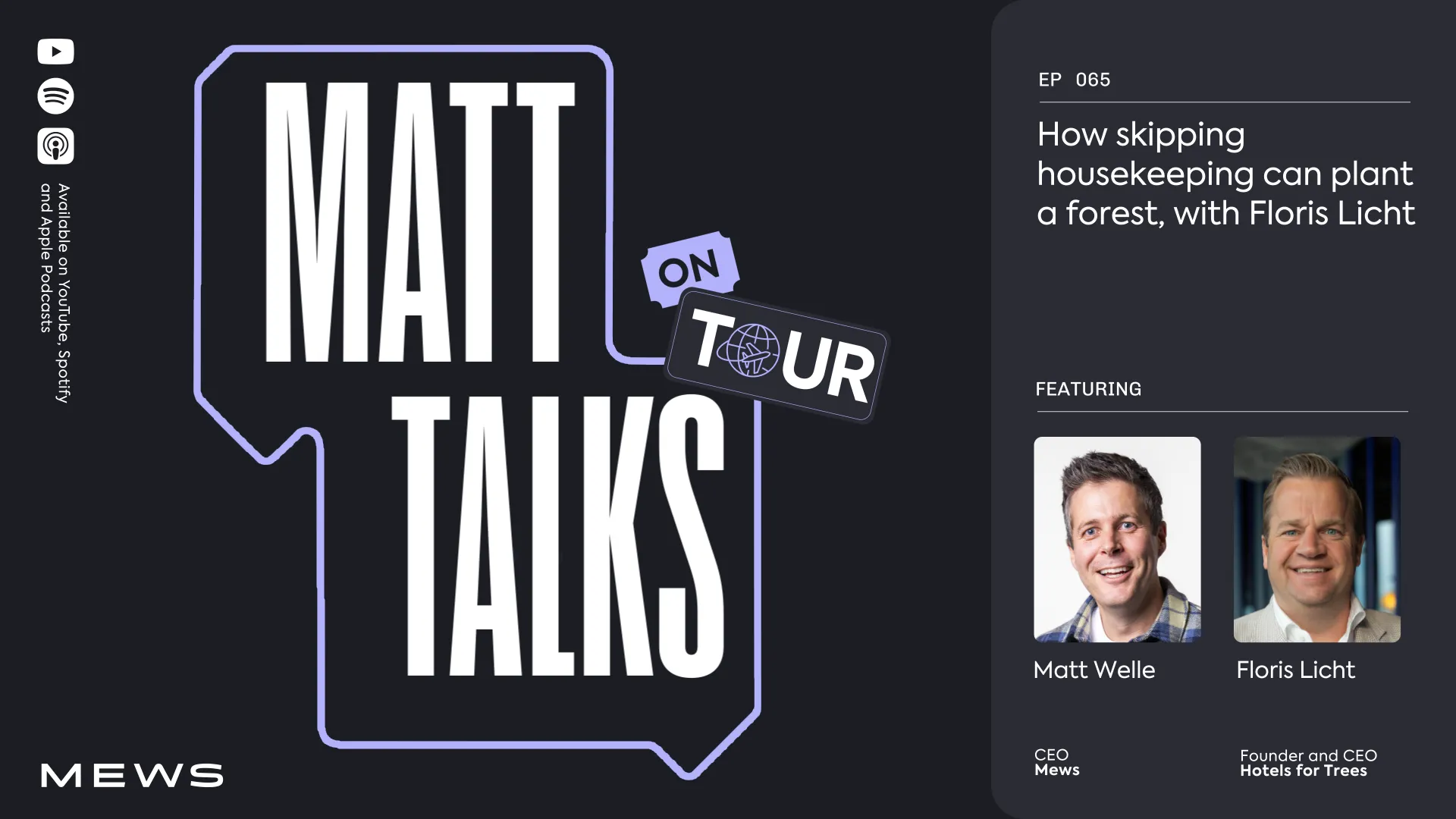 How skipping housekeeping can plant a forest, with Floris Licht