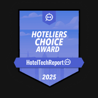Logotipo del Hoteliers Choice Award 2025