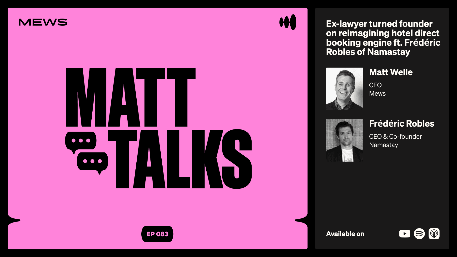 Matt Talks Ep. 83 Frédéric Robles Video thumbnail.png