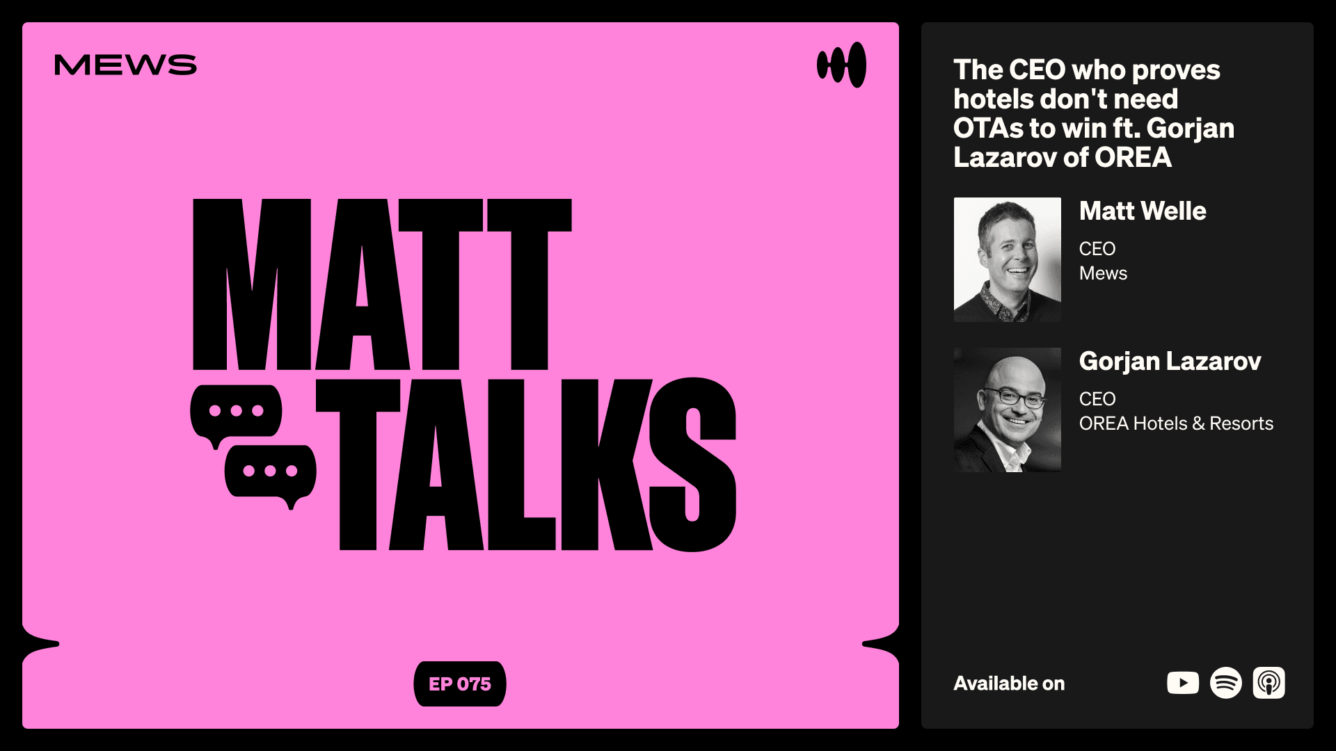 MattTalks Ep. 75 Gorjan Lazarov