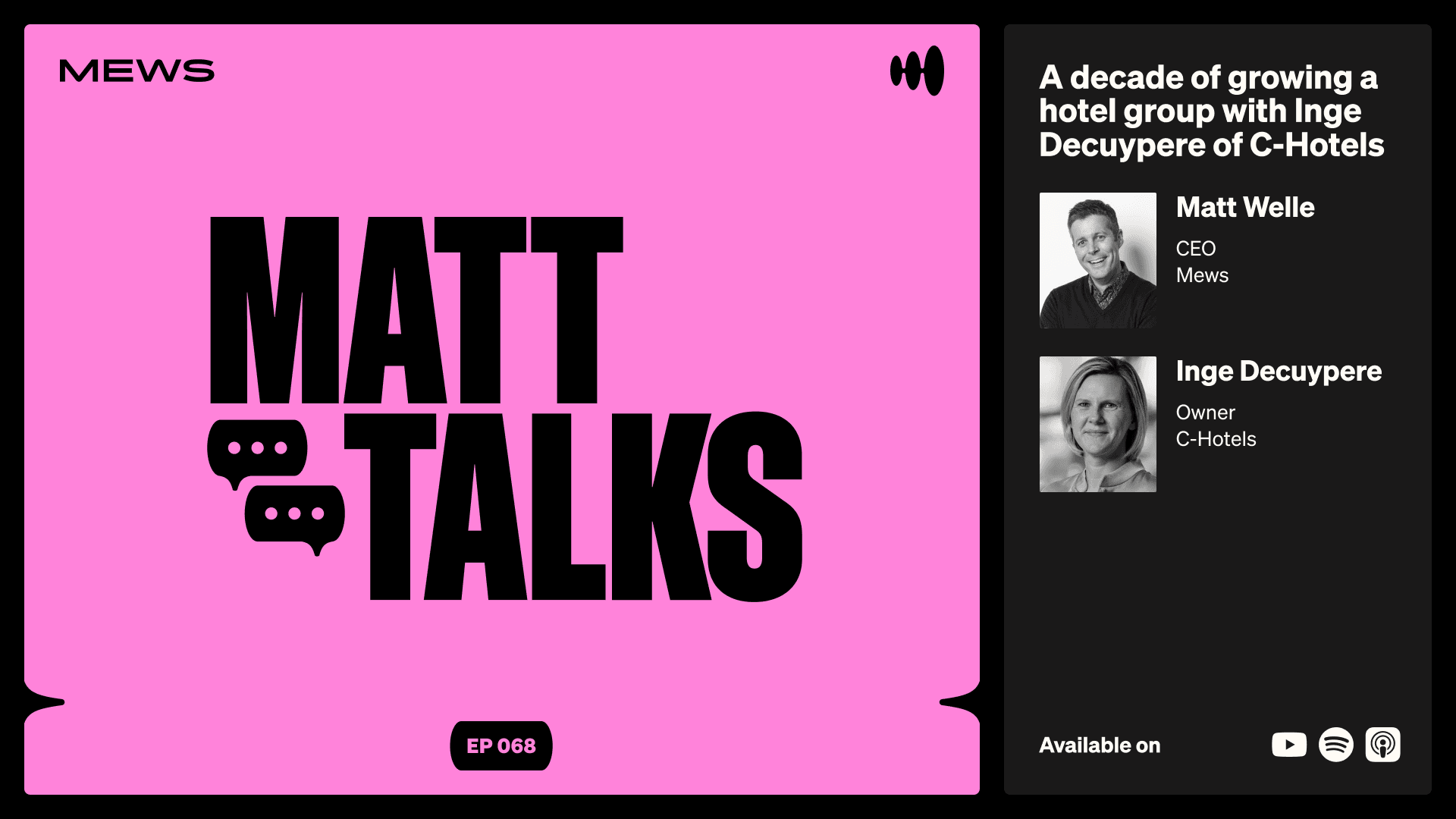 A decade of growing a hotel group with Inge Decuypere of C-Hotels