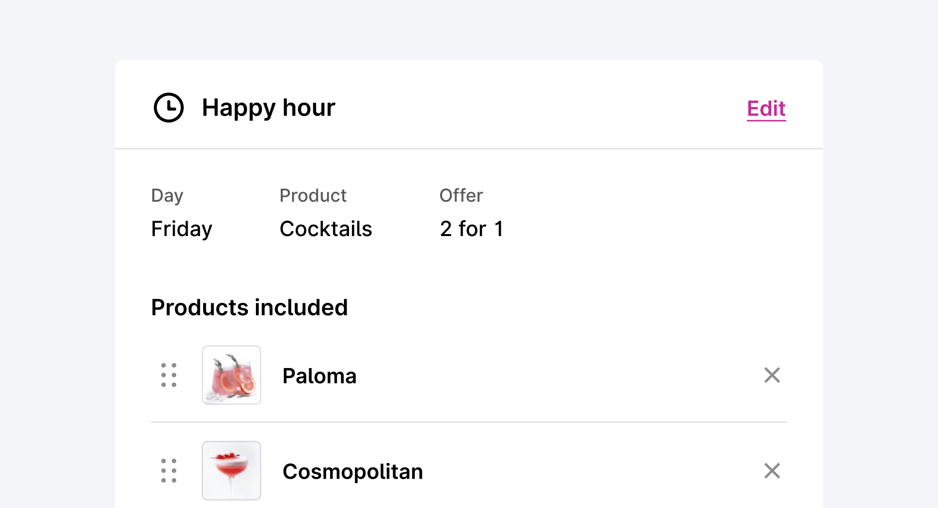 Organiser des "happy hours" - 1
