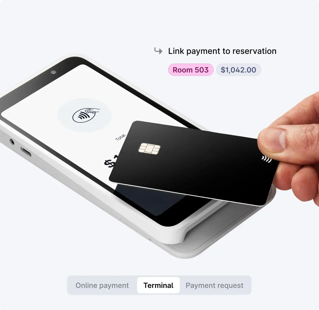 Tap, tokenize, done