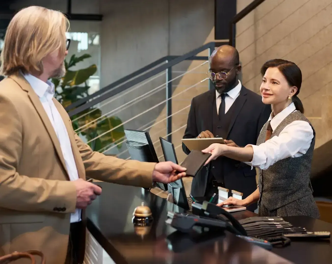 What is a central reservation system