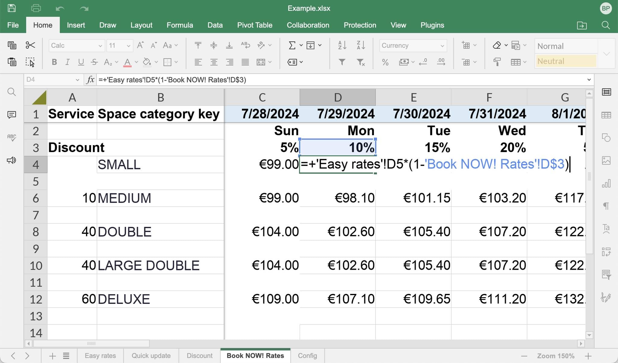 EXCELRATE — Bulk Price Update product image 1