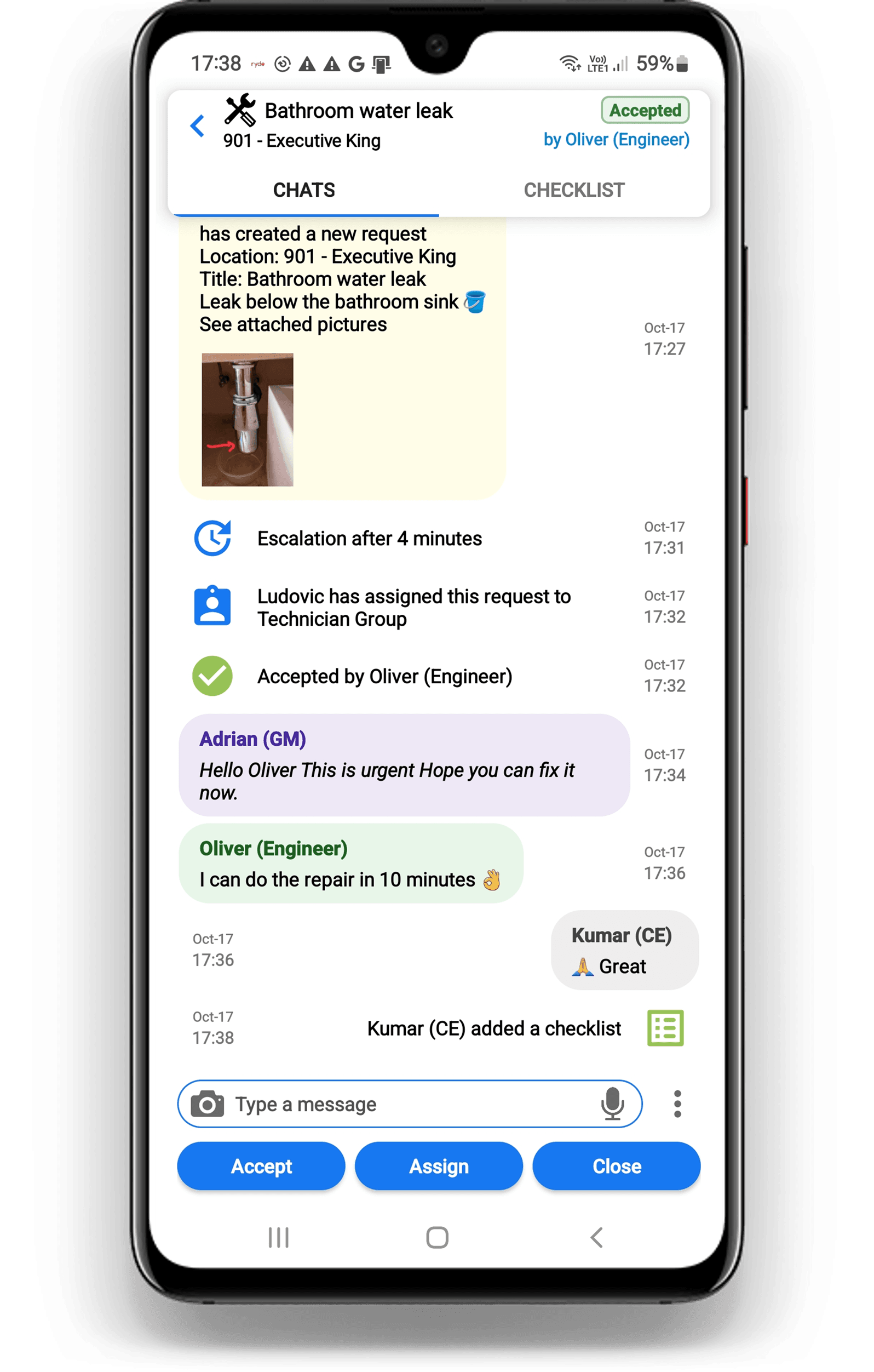 S.A.R.A Hotel operations platform product image 1