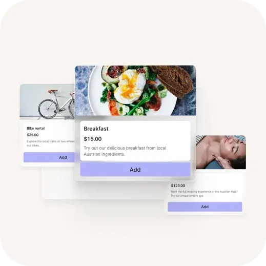 Boost revenue with digital upsells