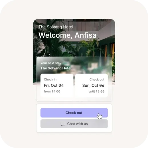 Faster, easier check-out