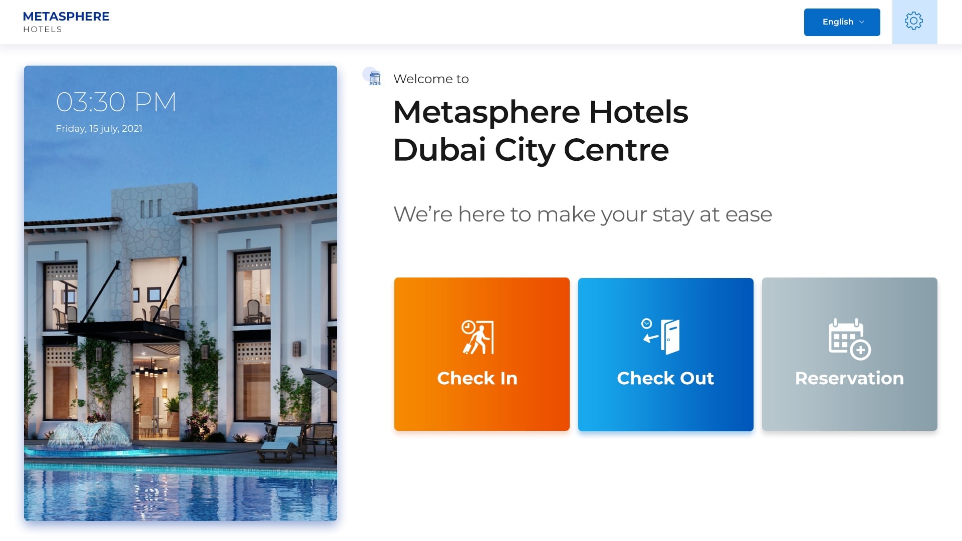 Metasphere Self Check-In Hub product image 6