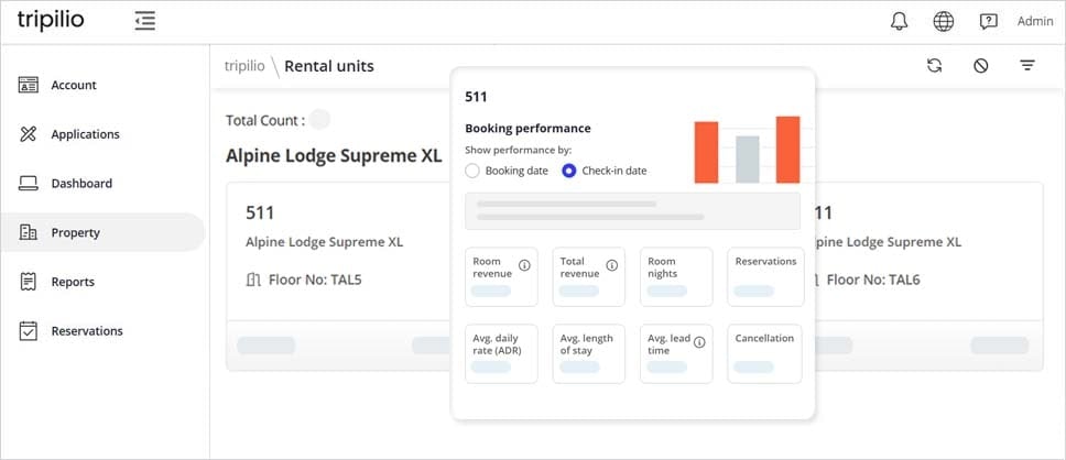 Tripilio Owners Portal product image 2
