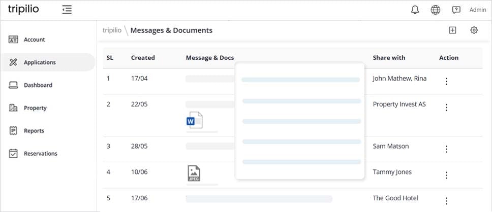 Tripilio Owners Portal product image 4