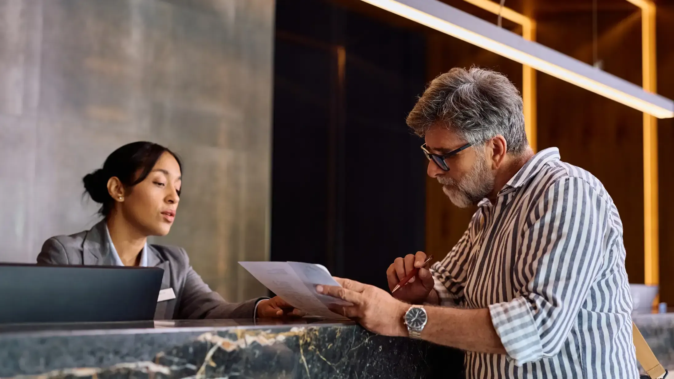 hotel duty manager