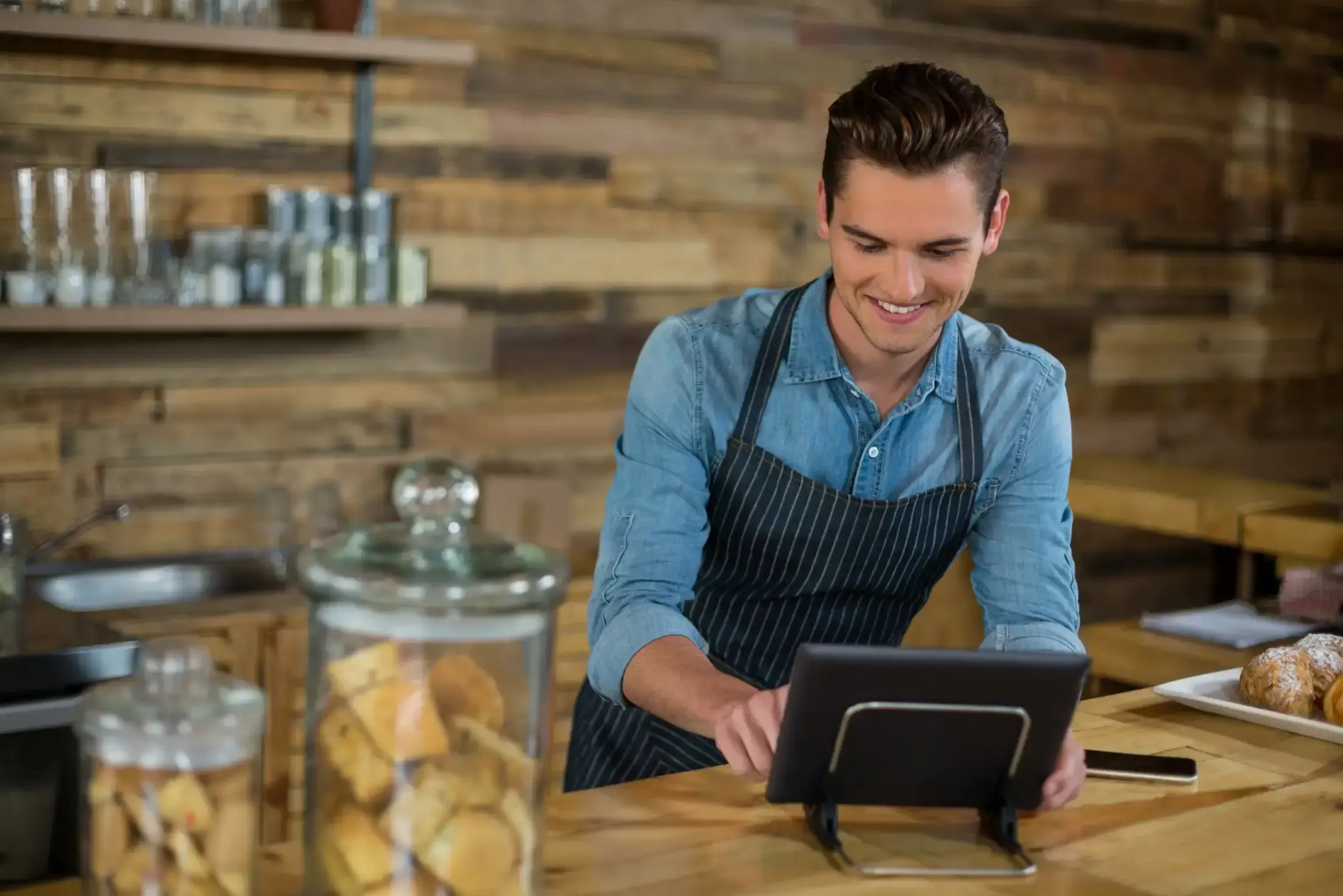 Key components of a POS register