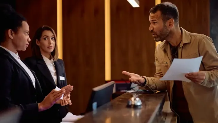 What is a hotel overbooking strategy