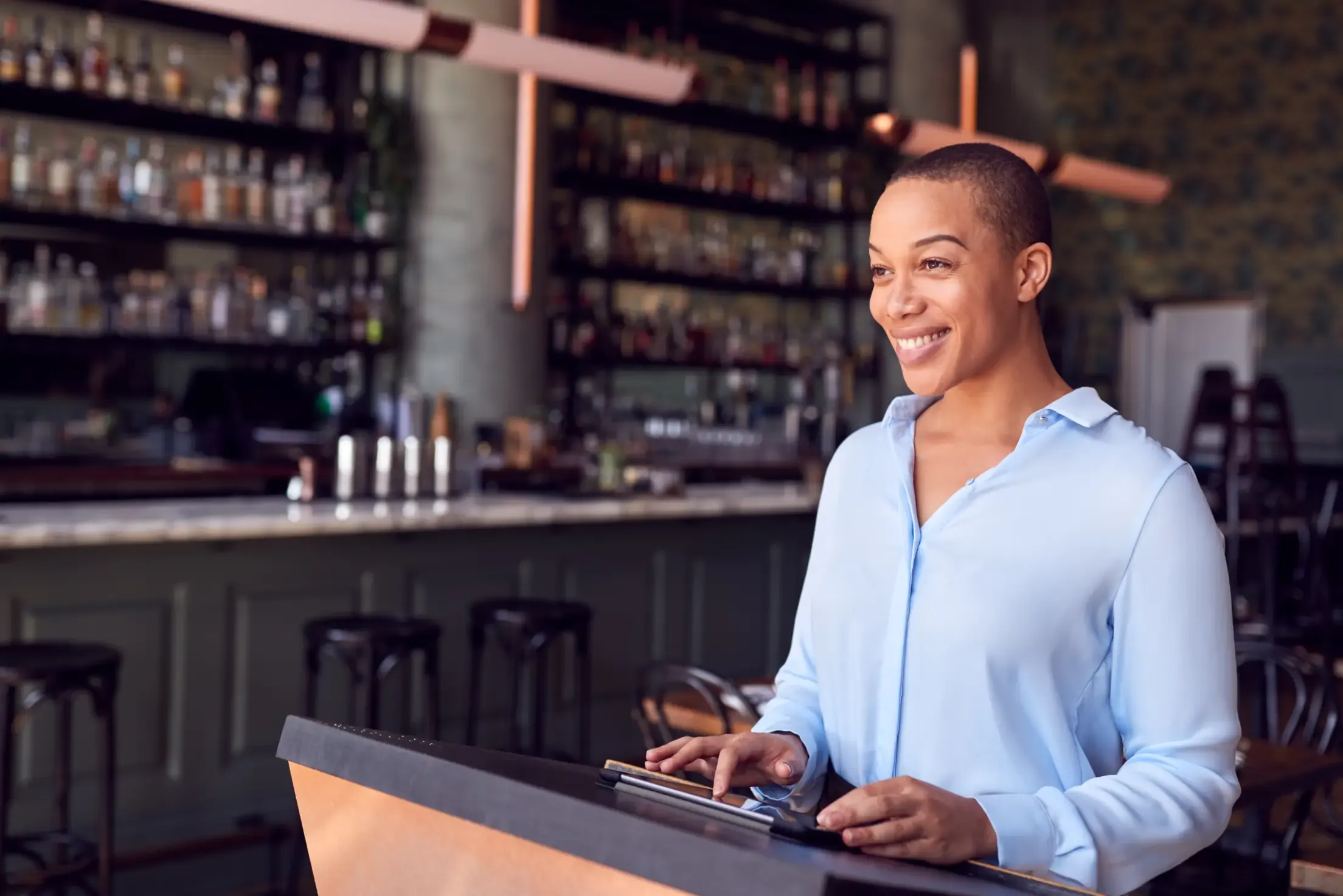 What is the ancillary hospitality sector and what does it include