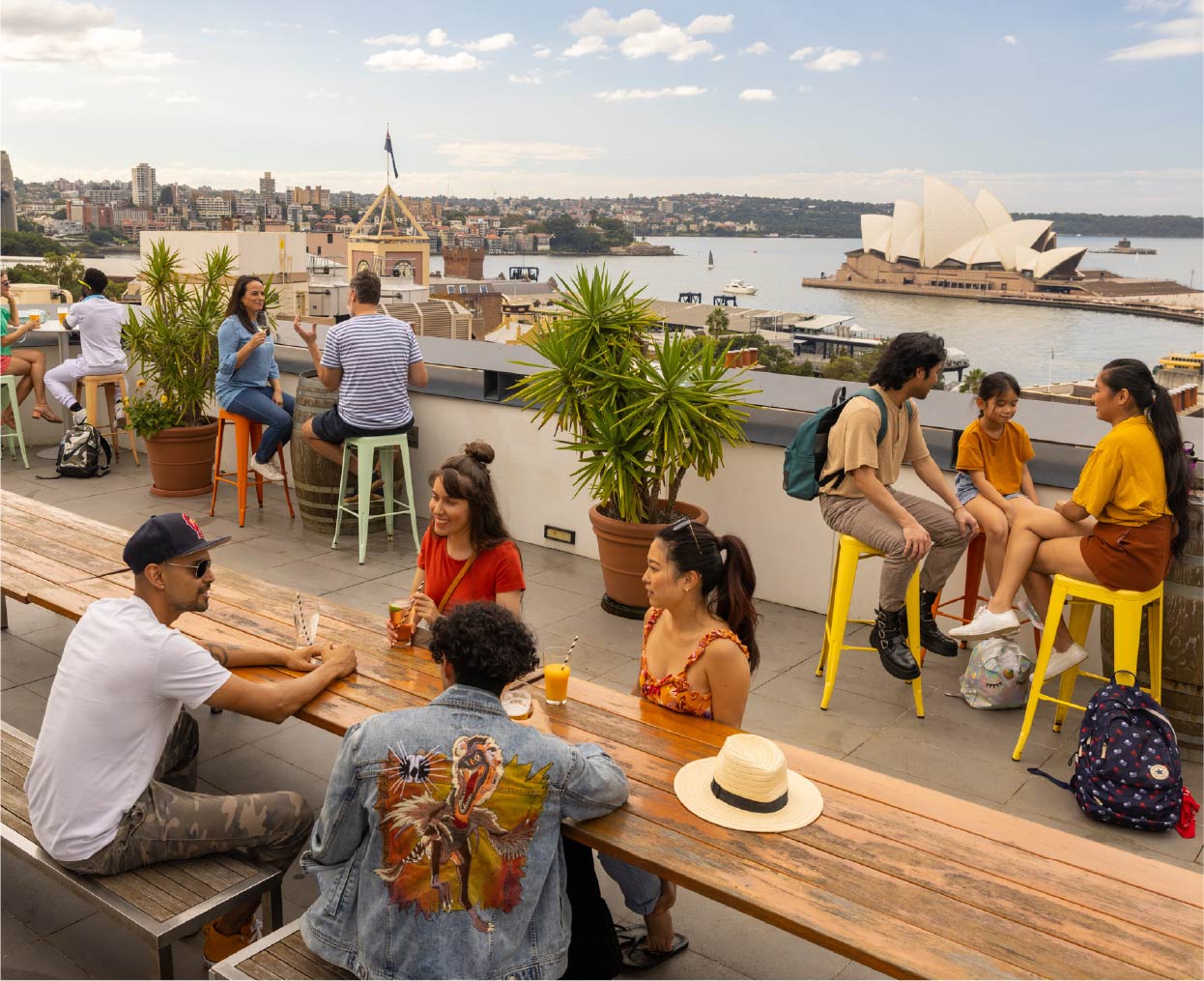 Bar at YHA Australia