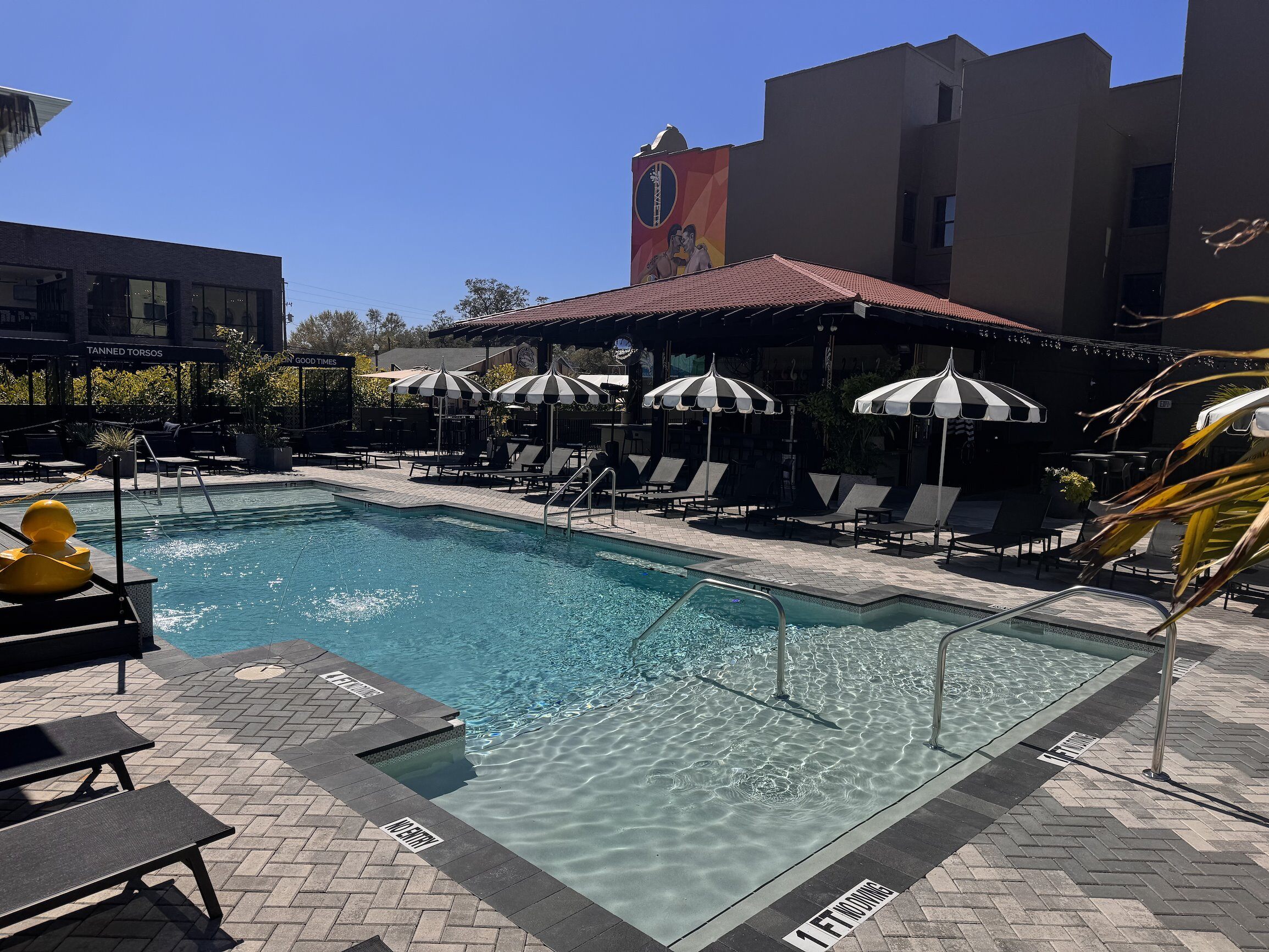 Innovating Mari Jean poolside cabanas 