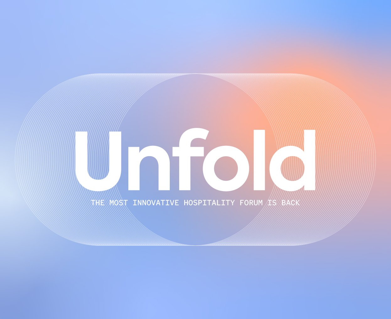 Unfold, the most innovative hospitality forum