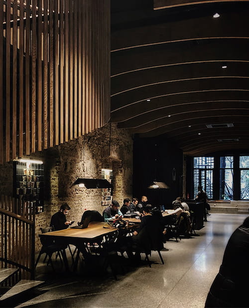 Hotel restaurant