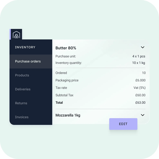 Procurement Tools render green EN-GB 