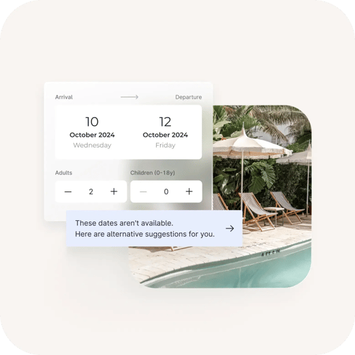 Booking engine render linen 