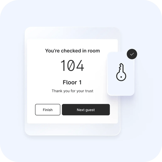 Contactless solution render blue EN 