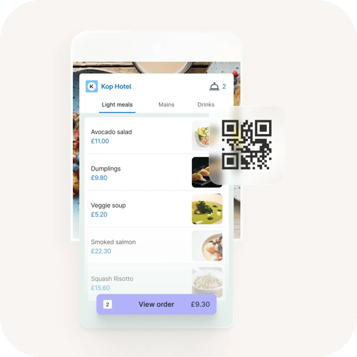 Digital ordering render linen GB 