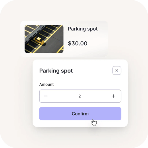 parking space render linen US 