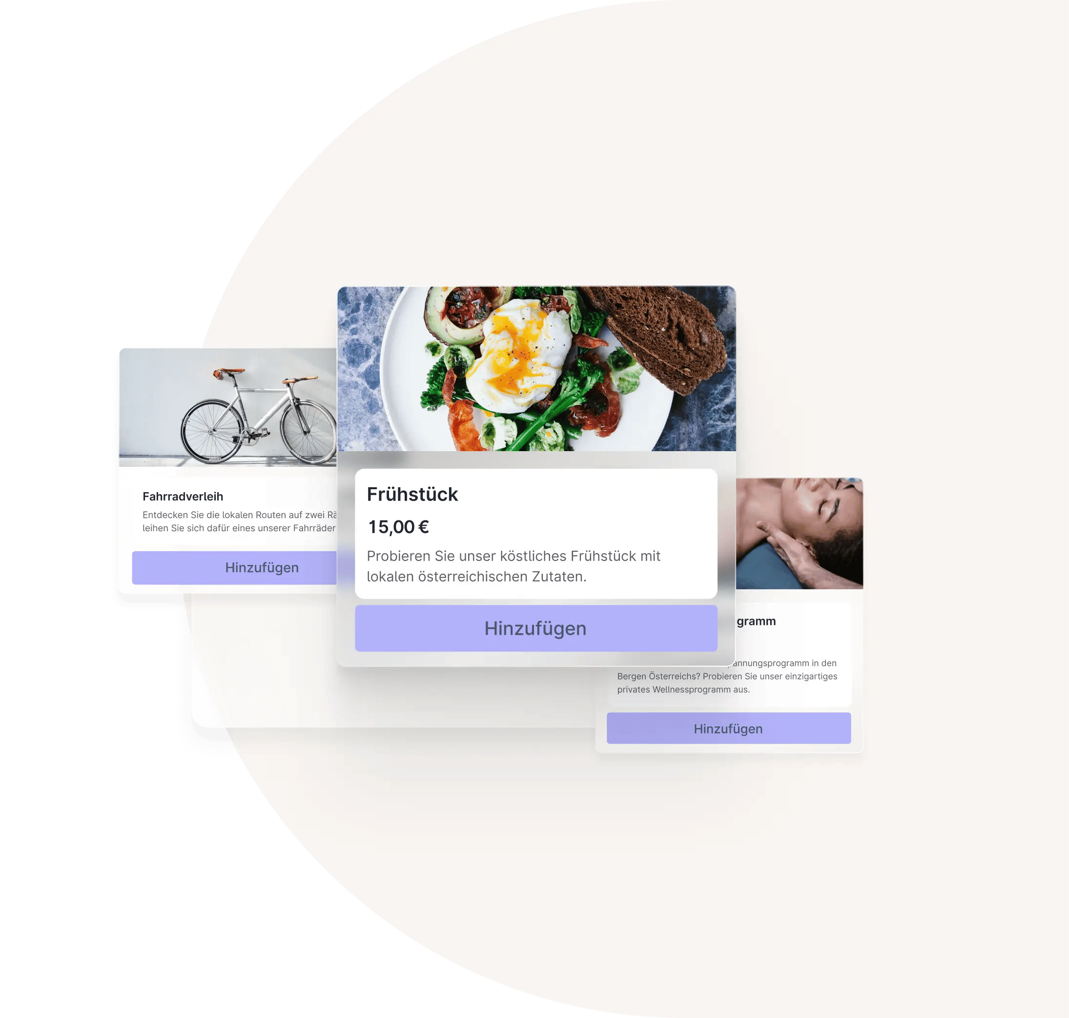Nahtlose Upsells