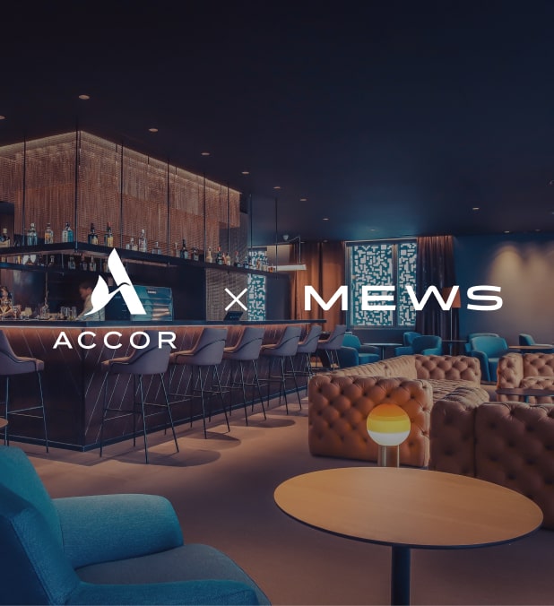 Image showing hotel with Accor and Mews logos