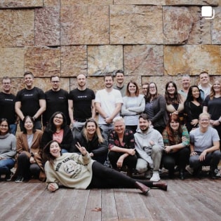 Mews team outside