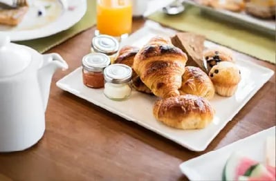  petit déjeuner hôtel