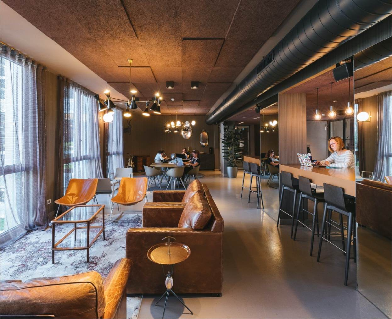 hotel coworking space