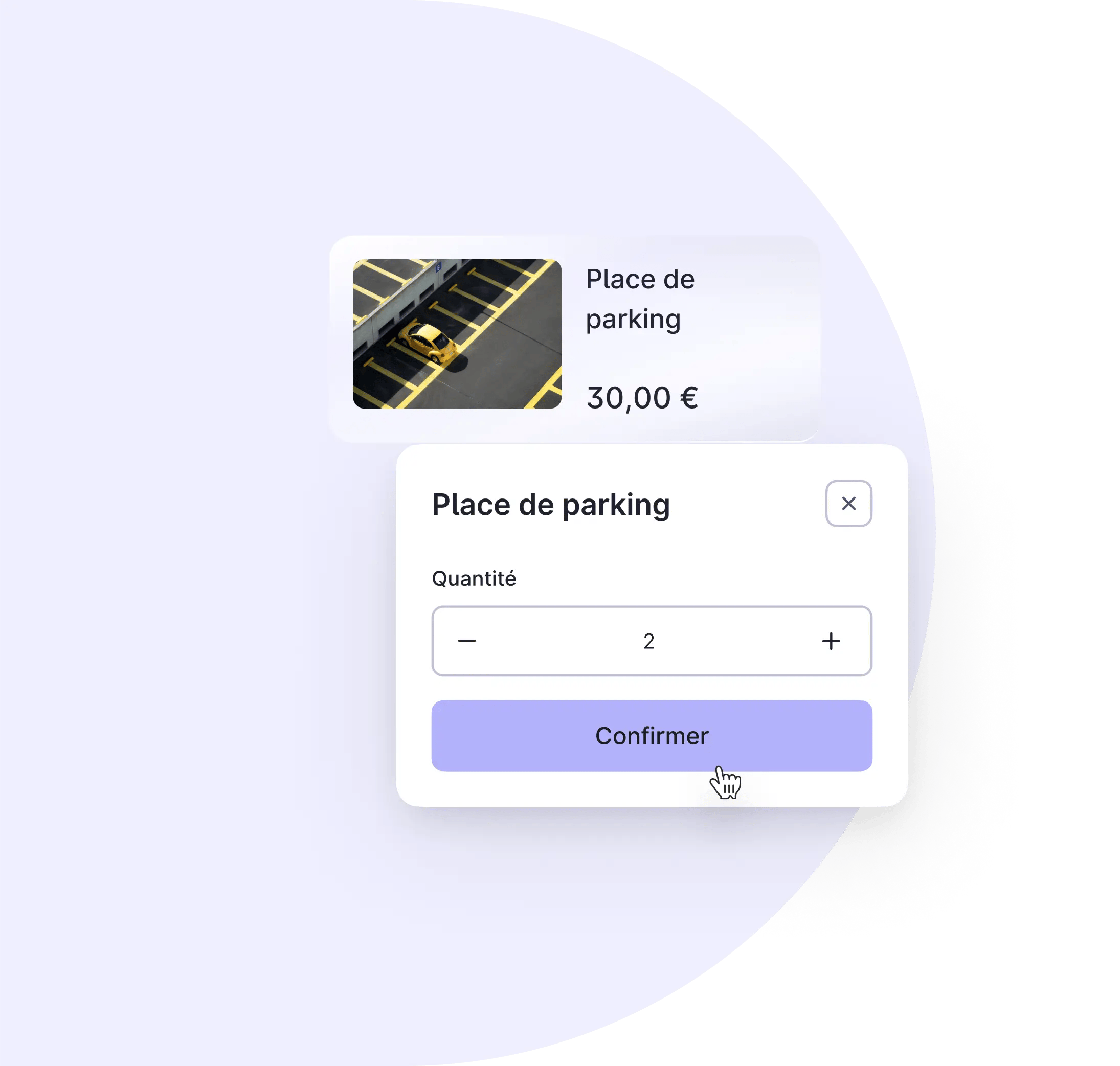 Gestion des places de parking 