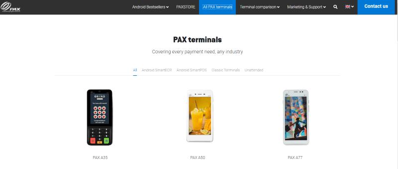 pax best payment terminal