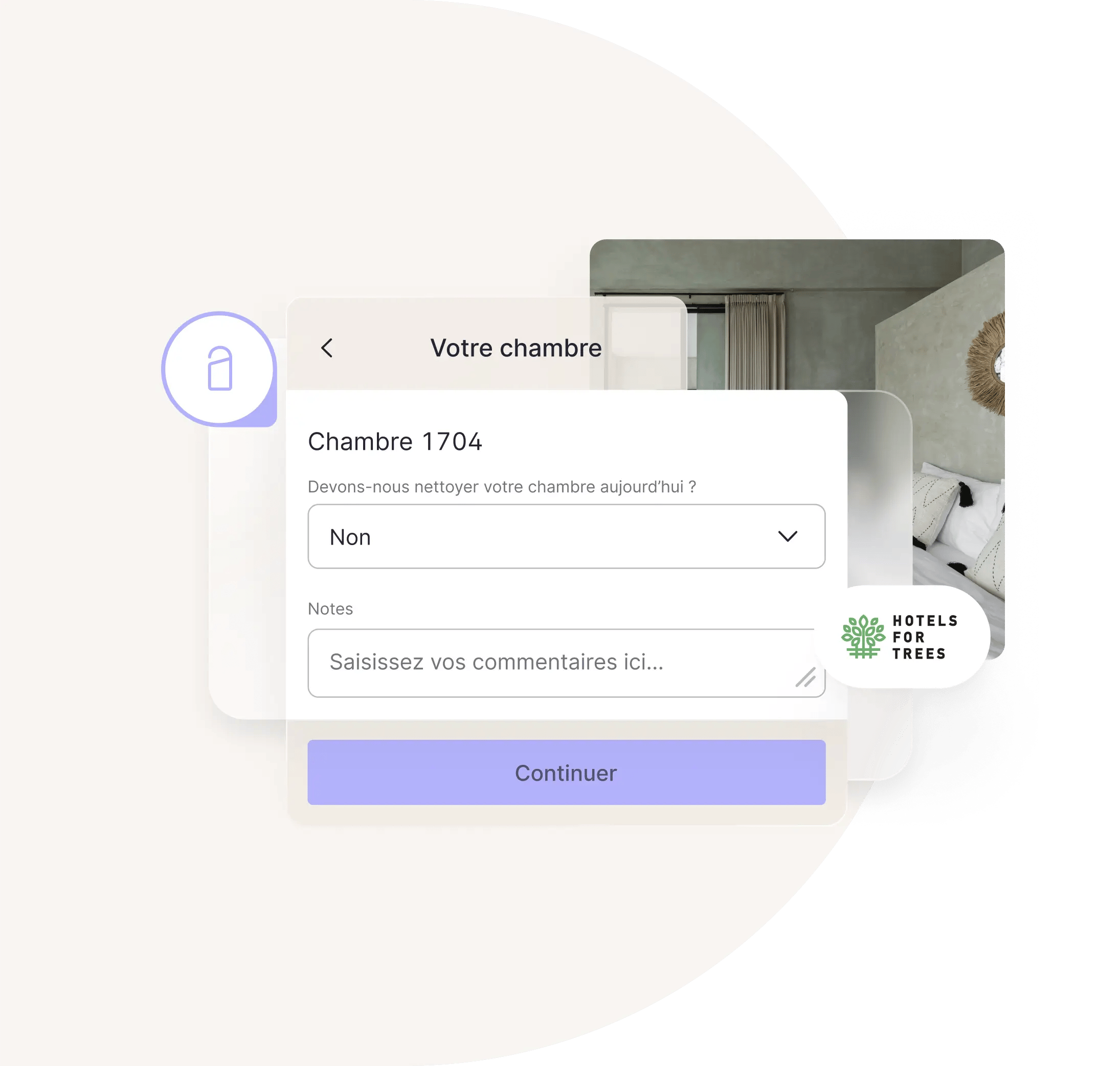 Service d'étage flexible 