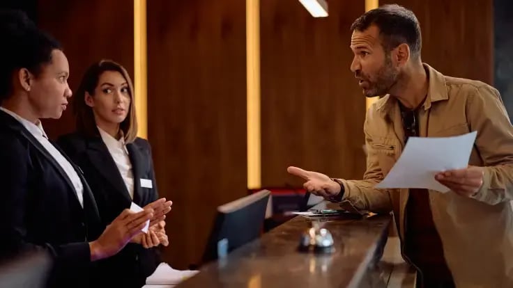 What is a hotel overbooking strategy