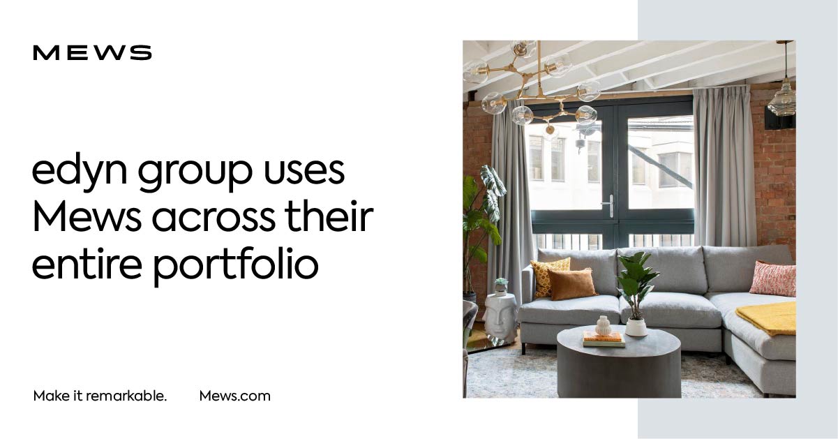 edyn group customer story | Mews case study